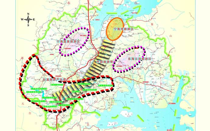 說明: C:14事業(yè)新內(nèi)容籌備2案例實(shí)戰(zhàn)漂流溫泉寧?？h白溪漂流總體規(guī)劃白溪終稿wen ben最終圖2白溪產(chǎn)業(yè)帶.jpg